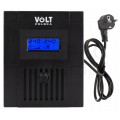 OUTLET Zasilacz awaryjny Micro UPS 900W / 1500VA AVR + 2x akumulator AGM 9Ah VOLT