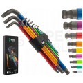 OUTLET Zestaw kluczy imbusowych trzpieniowych z kulką w opakowaniu z zawieszką 9szt 1,5-10 Hex-Plus kolor WERA