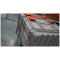 OUTLET Zestaw skrzyń na narzędzia na kółkach, mobilna 450x380x545mm C-BLOCK ALU Kistenberg KXCS454055-4C - Edycja limitowana