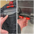 OUTLET Zestaw skrzynek modułowych 4w1 na platformie transportowej Pro Drawer Workshop Set Qbrick System