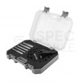 OUTLET Zestaw wierteł diamentowych 5-12mm z prowadnicą 6szt. GRAPHITE