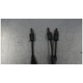 OUTLET Złącze solarne typu MC4 na kablu dwójnik równoległy fotowoltaiczny PV IP67 APV Komplet 2szt. (1szt. gniazdo -> 2x wtyk + 1szt. wtyk -> 2x gniazdo)