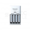 Panasonic Zestaw Ładowarka akumulatorów 4x Ni-MH (R6 AA / R03 AAA) Panasonic Eneloop BQ-CC51 z 4 akumulatorami Eneloop Ni-MH [R03 AAA] 800mAh