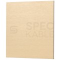Panel frontowy z aluminium do wentylatorów serii dRim szczotkowane złoto airRoxy 01-169