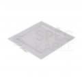Panel LED SMD 18W 1400lm 2700K IP20 podtynkowa biały barwa WW biała ciepła VT-1807SQ-N V-TAC