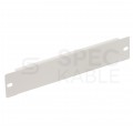 Panel maskujacy do szafy RACK 10" 1U szary