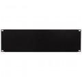 Panel maskujący do szafy RACK 19" 3U czarny