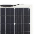Panel solarny elastyczny Flex PV monokrystaliczny Bateria słoneczna 18V 100W turystyczna do kamperów + 2x przewód MC4 0,9m