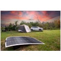 Panel solarny elastyczny Flex PV monokrystaliczny Bateria słoneczna 18V 100W turystyczna do kamperów + 2x przewód MC4 0,9m