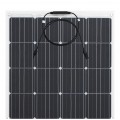 Panel solarny elastyczny Flex PV monokrystaliczny Bateria słoneczna 18V 200W turystyczna do kamperów (folia ETFE+EVA) + 2x przewód MC4
