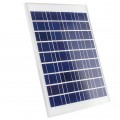 Panel solarny PV polikrystaliczny Bateria słoneczna 18V 20W turystyczna do kamperów + przewód 5m