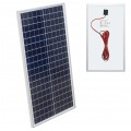 Panel solarny PV polikrystaliczny Bateria słoneczna 18V 30W turystyczna do kamperów + przewód 5m
