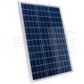 Panel solarny PV polikrystaliczny Bateria słoneczna 18V 50W turystyczna do kamperów + przewód 5m