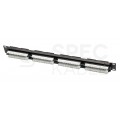 Patch panel RACK 19" kat.5e 24p UTP 1U czarny