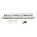 Patch panel RACK 19" kat.5e 24p UTP z półką 1U ATEL