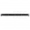 Patch panel RACK 19" kat.5e 24p UTP z półką 1U grafit DataGate+ Molex