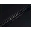 Patch panel RACK 19" kat.6 24p STP z półką czarny Alantec