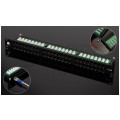 Patch panel RACK 19" kat.6 48p UTP z półką 1U NEKU