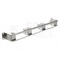 Patch panel telefoniczny RACK 19" 1U na 6 złączy LSA (60 par) NEKU