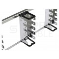 Patch panel telefoniczny RACK 19" 3U na 15 złączy LSA (150 par)