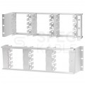 Patch panel telefoniczny RACK 19" 3U na 18 złączy LSA (180 par)