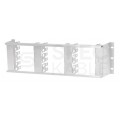 Patch panel telefoniczny RACK 19" 3U na 18 złączy LSA (180 par)
