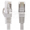 Patchcord FTP kat.5e kabel sieciowy LAN 2x RJ45 linka szary 0,5m NEKU