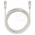 Patchcord FTP kat.5e kabel sieciowy LAN 2x RJ45 linka szary 0,5m NEKU