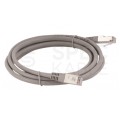 Patchcord FTP kat.5e kabel sieciowy LAN 2x RJ45 linka szary 2m Alantec