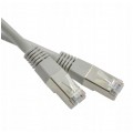 Patchcord FTP kat.6 kabel sieciowy LAN 2x RJ45 linka szary 10m