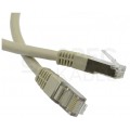 Patchcord S/FTP kat.6 PiMF kabel sieciowy LAN 2x RJ45 linka szary 0,5m VALUE