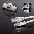 Patchcord S/FTP kat.6A PiMF kabel sieciowy LAN 2x RJ45 linka LSOH szary 2m NEKU