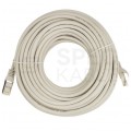 Patchcord S/FTP kat.7 PiMF kabel sieciowy LAN 2x RJ45 linka LSOH szary 20m NEKU