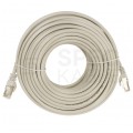 Patchcord S/FTP kat.7 PiMF kabel sieciowy LAN 2x RJ45 linka LSOH szary 30m NEKU