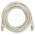 Patchcord S/FTP kat.7 PiMF kabel sieciowy LAN 2x RJ45 linka LSOH szary 7m NEKU