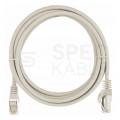 Patchcord S/FTP kat.7 PiMF kabel sieciowy LAN 2x RJ45 linka PoE szary 15m