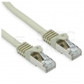 Patchcord S/FTP kat.7 PiMF kabel sieciowy LAN 2x RJ45 linka PoE szary 2m VALUE