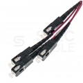 Patchcord światłowodowy FO MM 4x SC-SC A-DQ(ZN)B2Y 4G OM4 1750N sx gryzonioodporny z przeciągaczem 50m