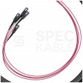 Patchcord światłowodowy FO MM 4x SC-SC A-DQ(ZN)B2Y 4G OM4 1750N sx gryzonioodporny z przeciągaczem 50m