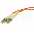 Patchcord światłowodowy FO MM LC-LC duplex 50/125 OM2 1m NEKU
