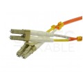 Patchcord światłowodowy FO MM LC-LC duplex 50/125 OM2 1m NEKU