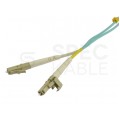 Patchcord światłowodowy FO MM LC-LC duplex 50/125 OM3 1m NEKU