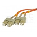 Patchcord światłowodowy FO MM SC-SC duplex 50/125 OM2 1m NEKU
