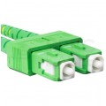 Patchcord światłowodowy FO SM LC/APC-SC/APC duplex 3mm 9/125 1m LANBERG
