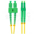 Patchcord światłowodowy FO SM LC/APC-SC/APC duplex 3mm 9/125 1m LANBERG