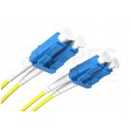 Patchcord światłowodowy FO SM LC-LC duplex 9/125 1m TELCOLINE