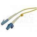 Patchcord światłowodowy FO SM LC-SC duplex 9/125 1m NEKU