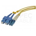 Patchcord światłowodowy FO SM LC-SC duplex 9/125 1m NEKU