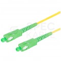 Patchcord światłowodowy FO SM SC/APC-SC/APC simplex 9/125 G.657A1 0,5m LANBERG