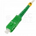 Patchcord światłowodowy FO SM SC/APC-SC/APC simplex 9/125 G.657A1 15m NEKU